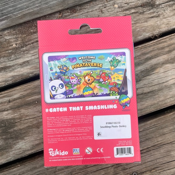 PINATA SMASHLINGS CHARACTER PACK ROBLOX NIB DAZZLE THE DIZZY DONKEY - Picture 3 of 7